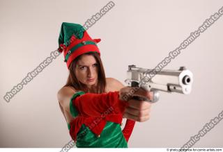 Veronika Elf with gun